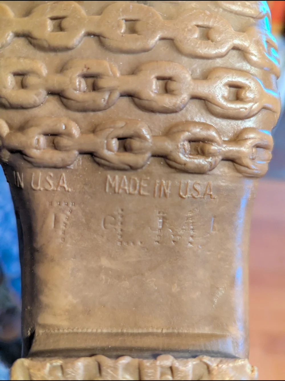 L.L. Bean Brown Leather and Black Rubber Duck Boots - Picture 7 of 7